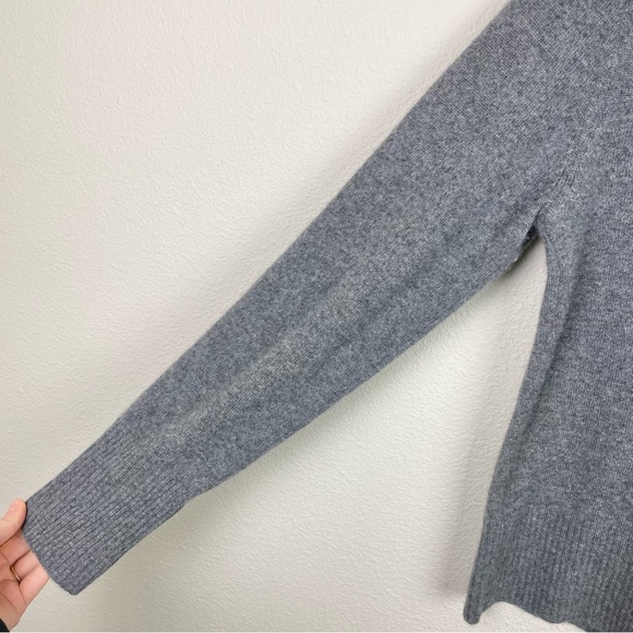 Apt.9 Women's Medium 100% Cashmere Argyle Button Front Cardigan Sweater Academia - Picture 15 of 16